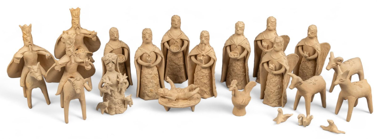 Blanco Family Ceramic Nativity Scene (1 of 10)