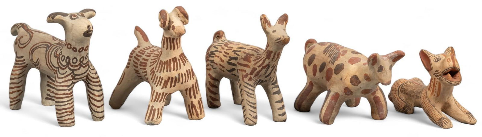 (6) Chiapas Ceramic Animals (1 of 6)