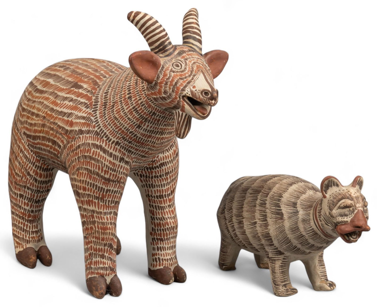 (2) Chiapas Ceramic Coin Banks (1 of 10)