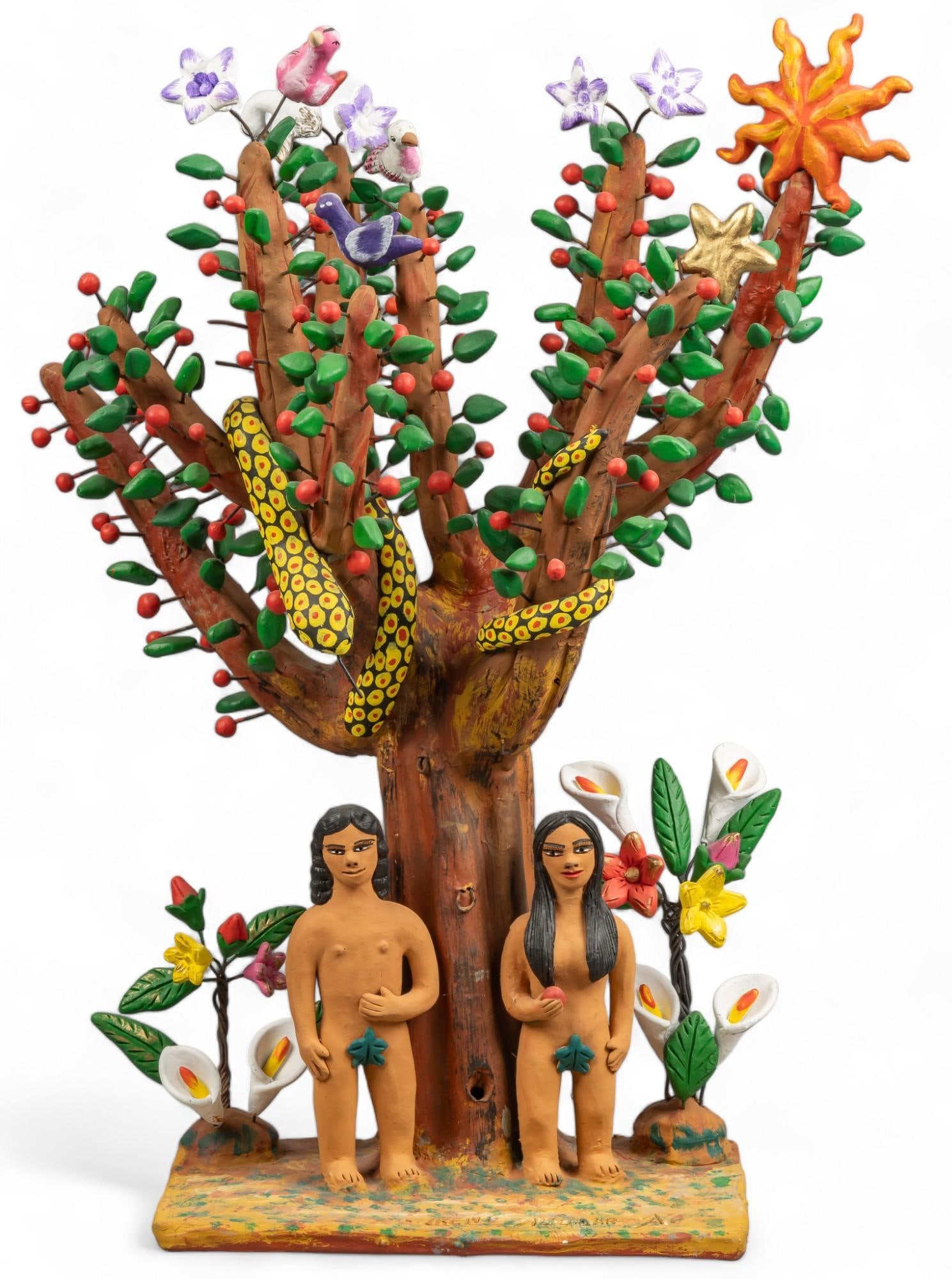 Irene Aguilar, Ceramic tree of life (1 of 8)