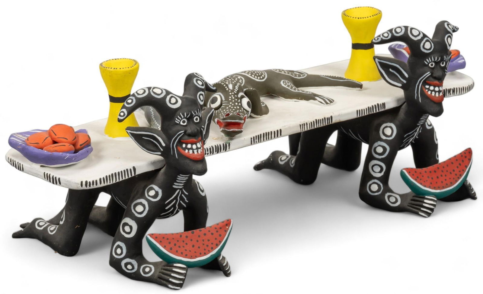 Ocumichu Table with Devil Scene (1 of 7)