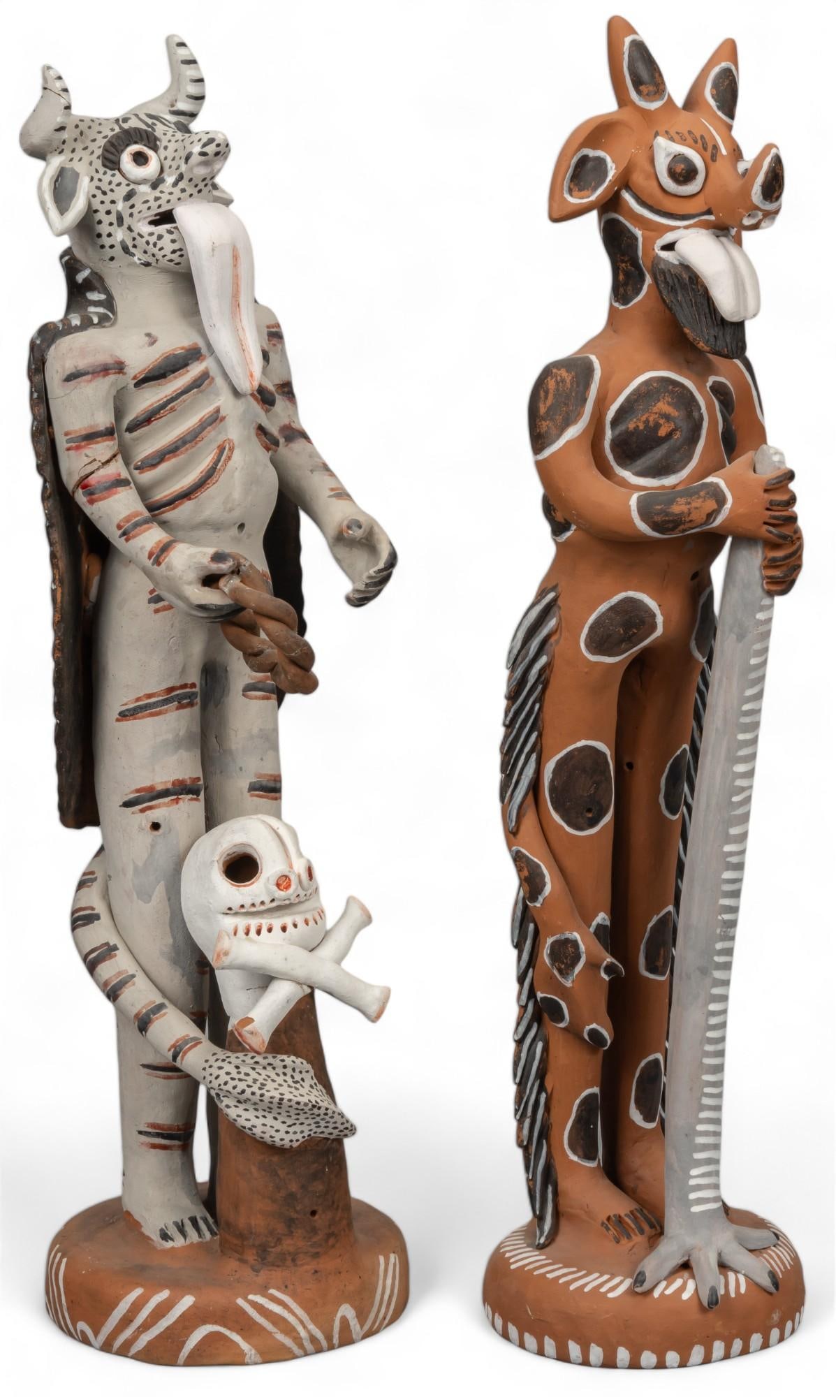 Pair of Ocumichu Devil Figures (1 of 9)