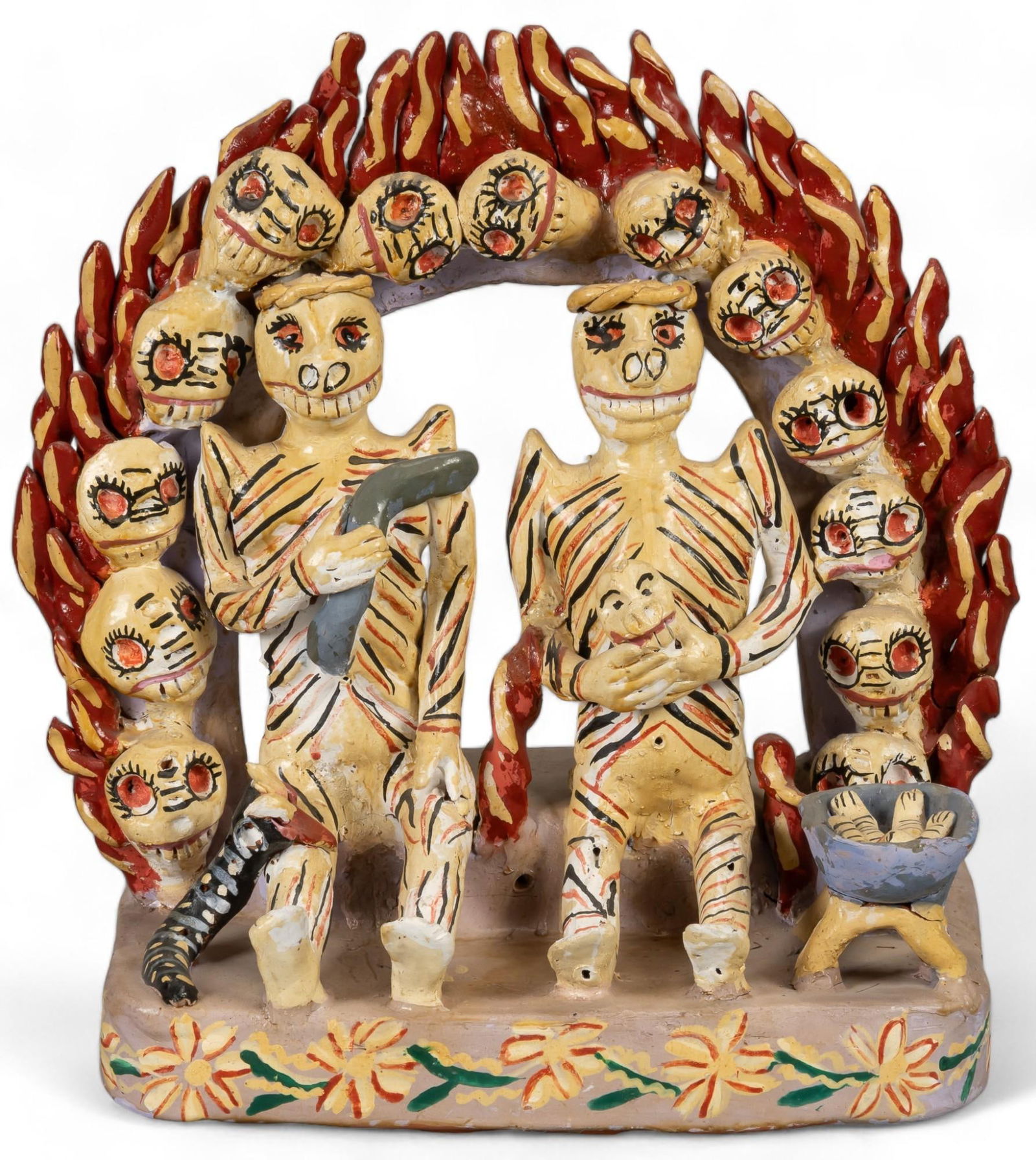 Calacas Ocumichu Tableaux (1 of 5)