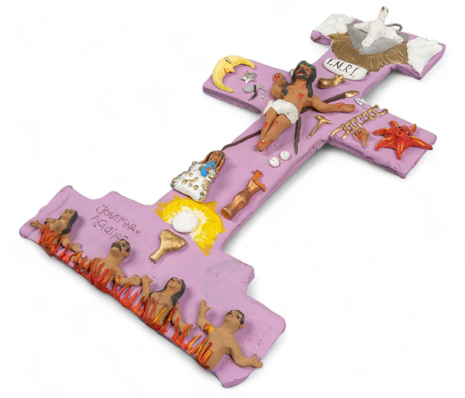 Josefina Aguilar, Arma Cristi Wall Plaque (1 of 7)