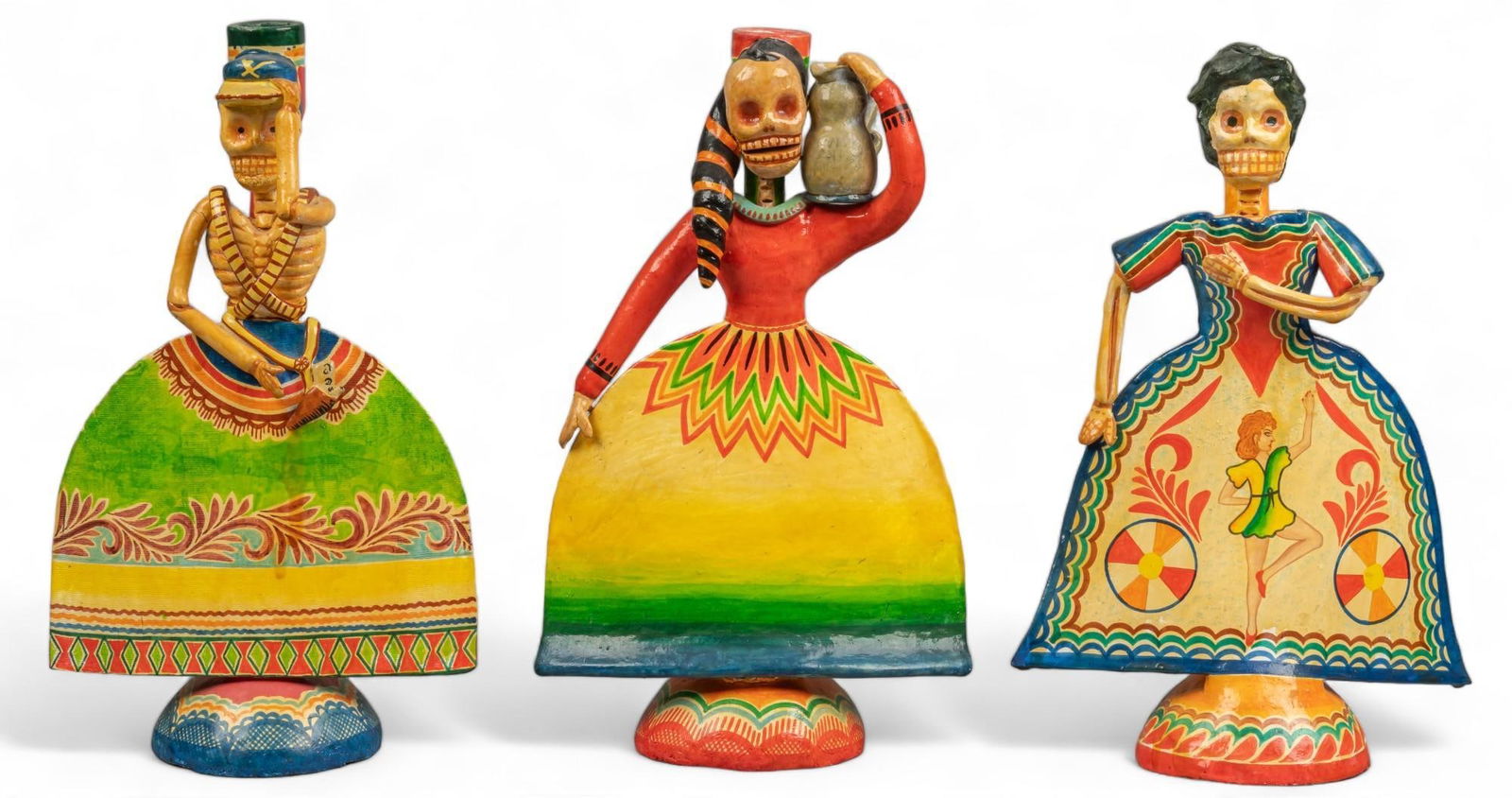 (3) Puebla Catrina Candleholders (1 of 12)