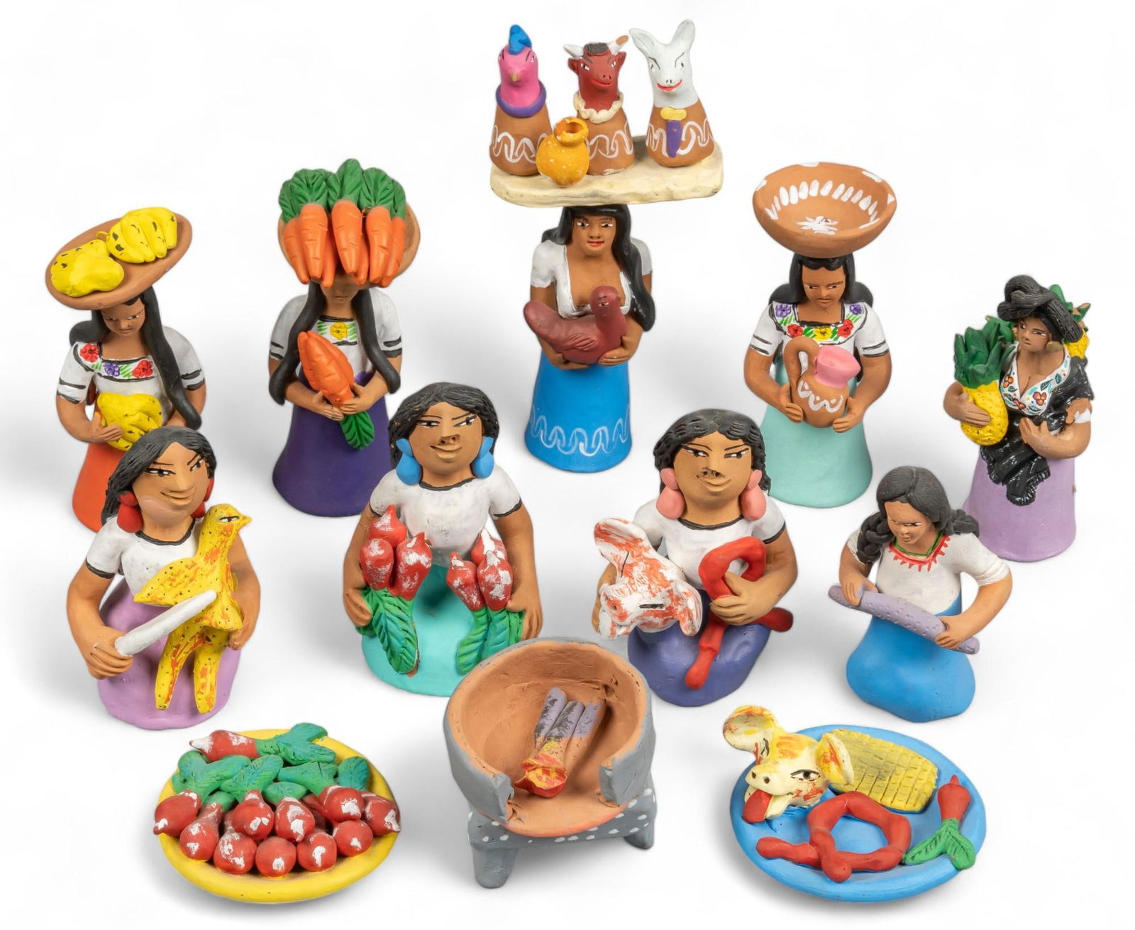 Josefina and Guillermina Aguilar Market Scene (1 of 9)