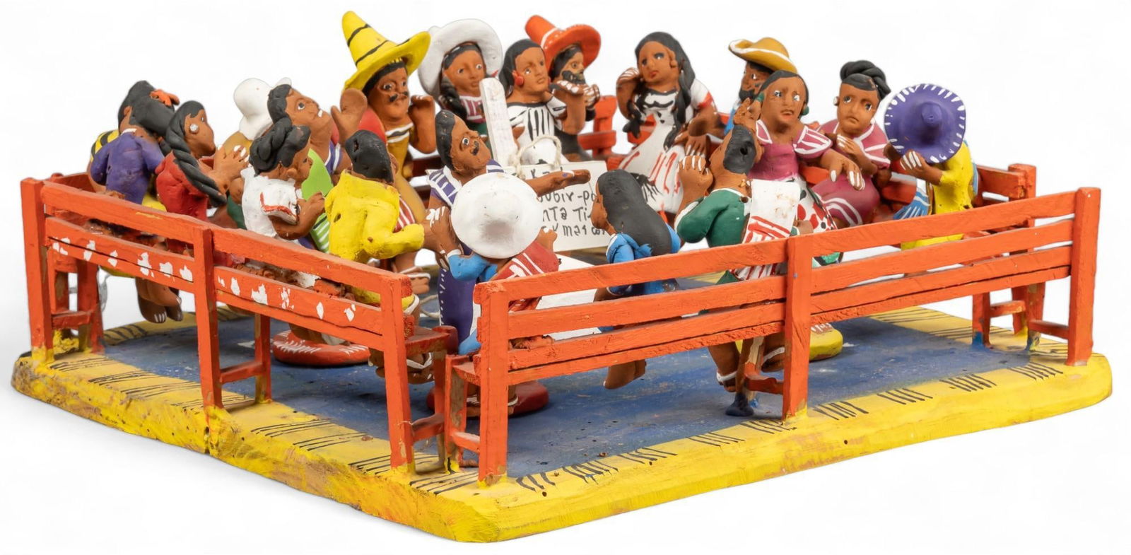 Mexican Folk Art Ceramic Ocumichu Tableaux (1 of 11)