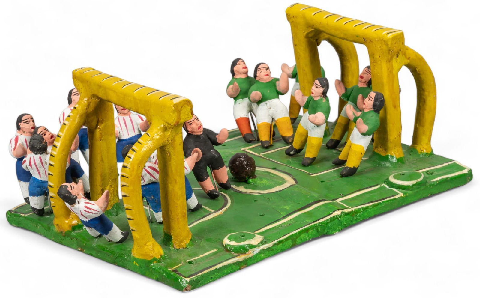 Mexican Folk Art Ceramic Soccer Game (1 of 7)