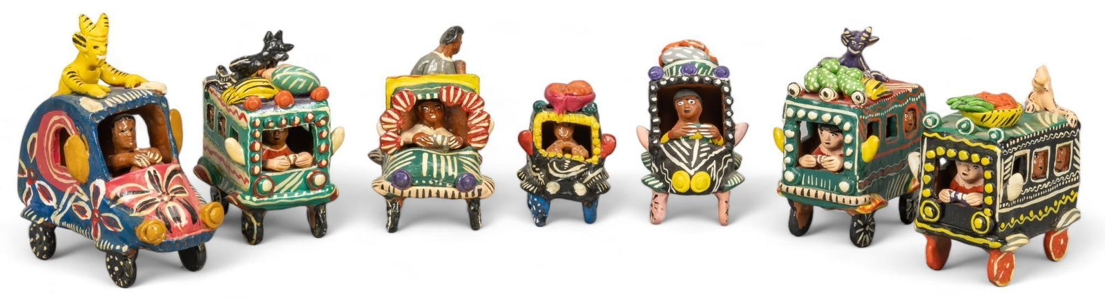 (7) Miniature Ocumichu Buses (1 of 11)