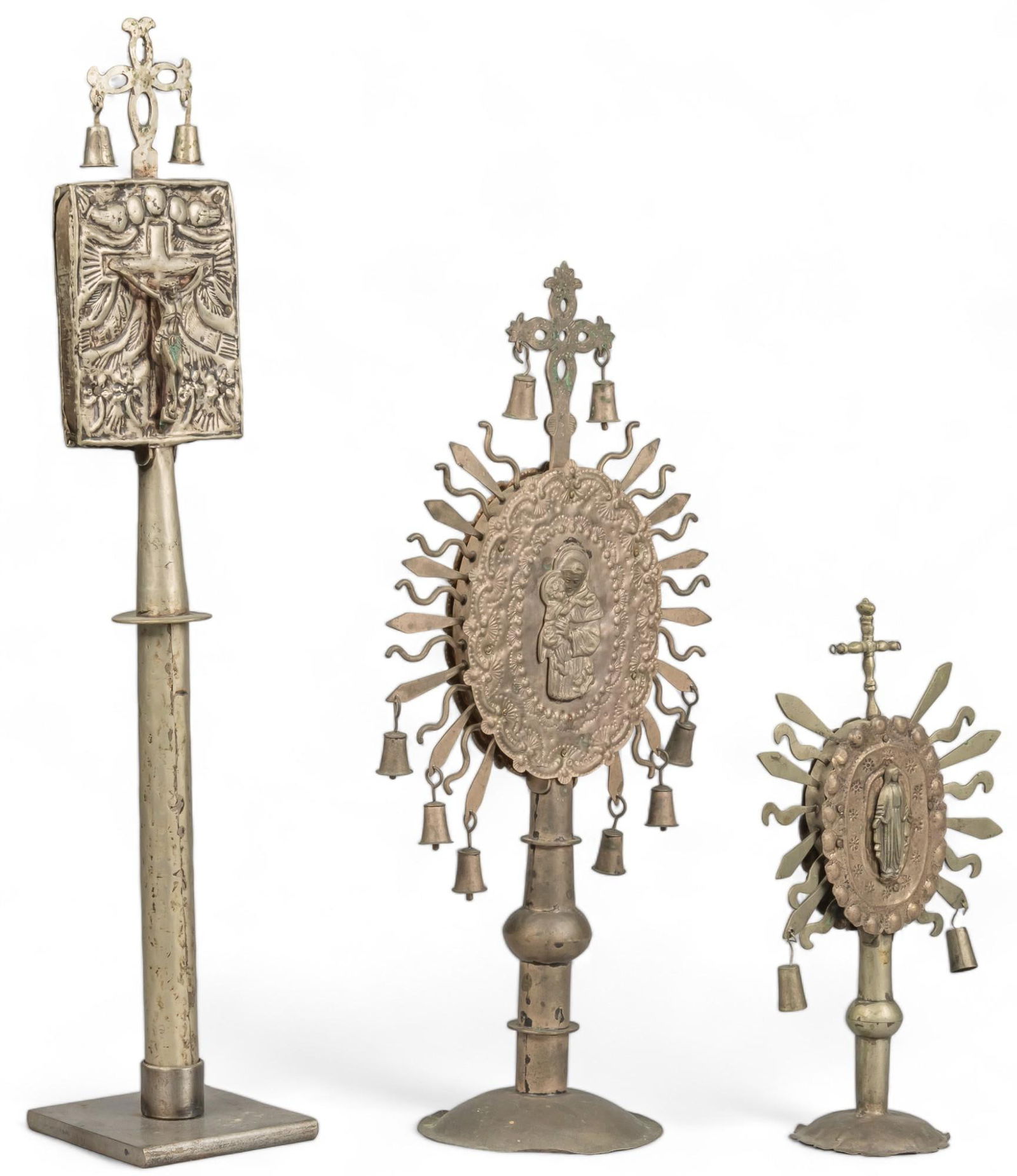 (3) Metal Monstrances (1 of 8)