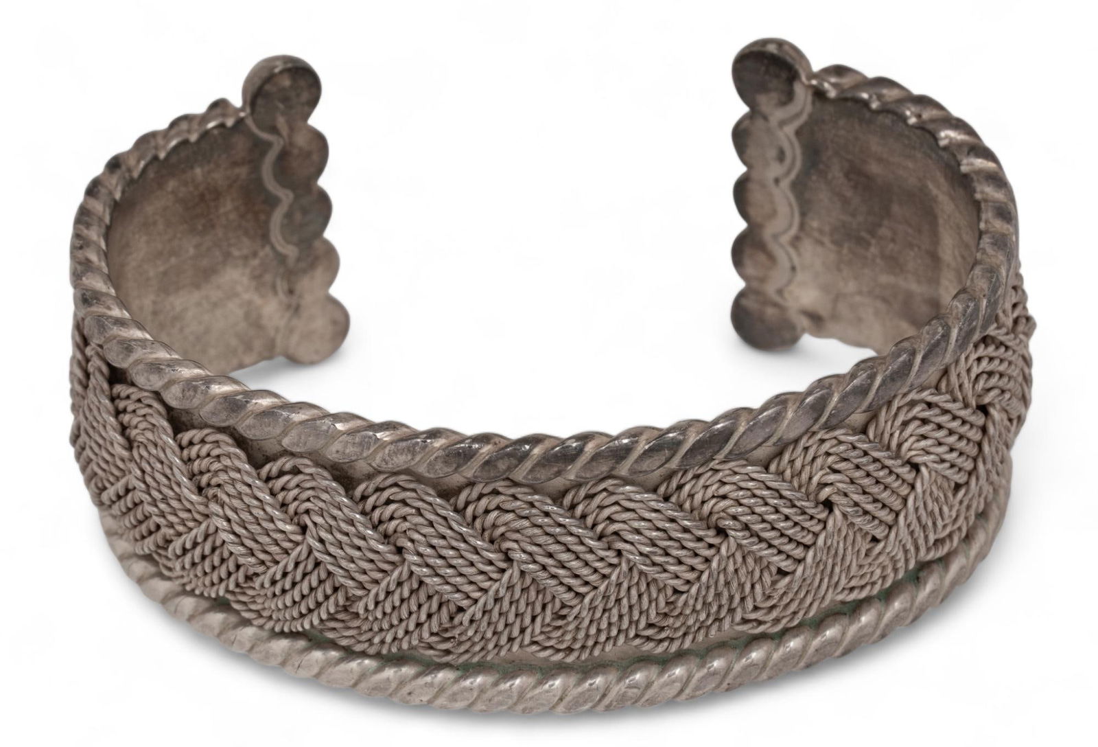 William Spratling Sterling Silver Mens Cuff Bracelet (1 of 5)