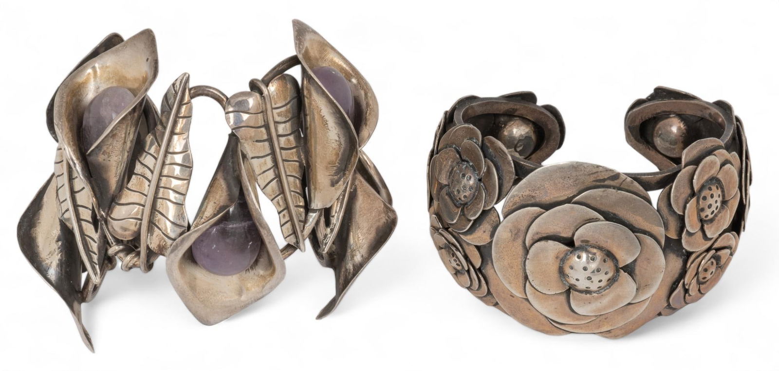 Pair of Stefano Sterling Silver Cuffs (1 of 5)