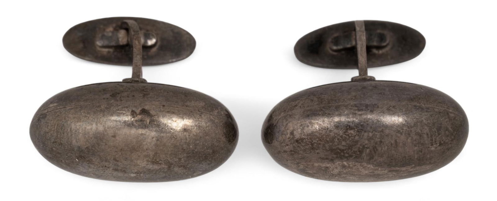 Georg Jensen (DNK)  Modernist Sterling Silver Cuff Links (1 of 4)