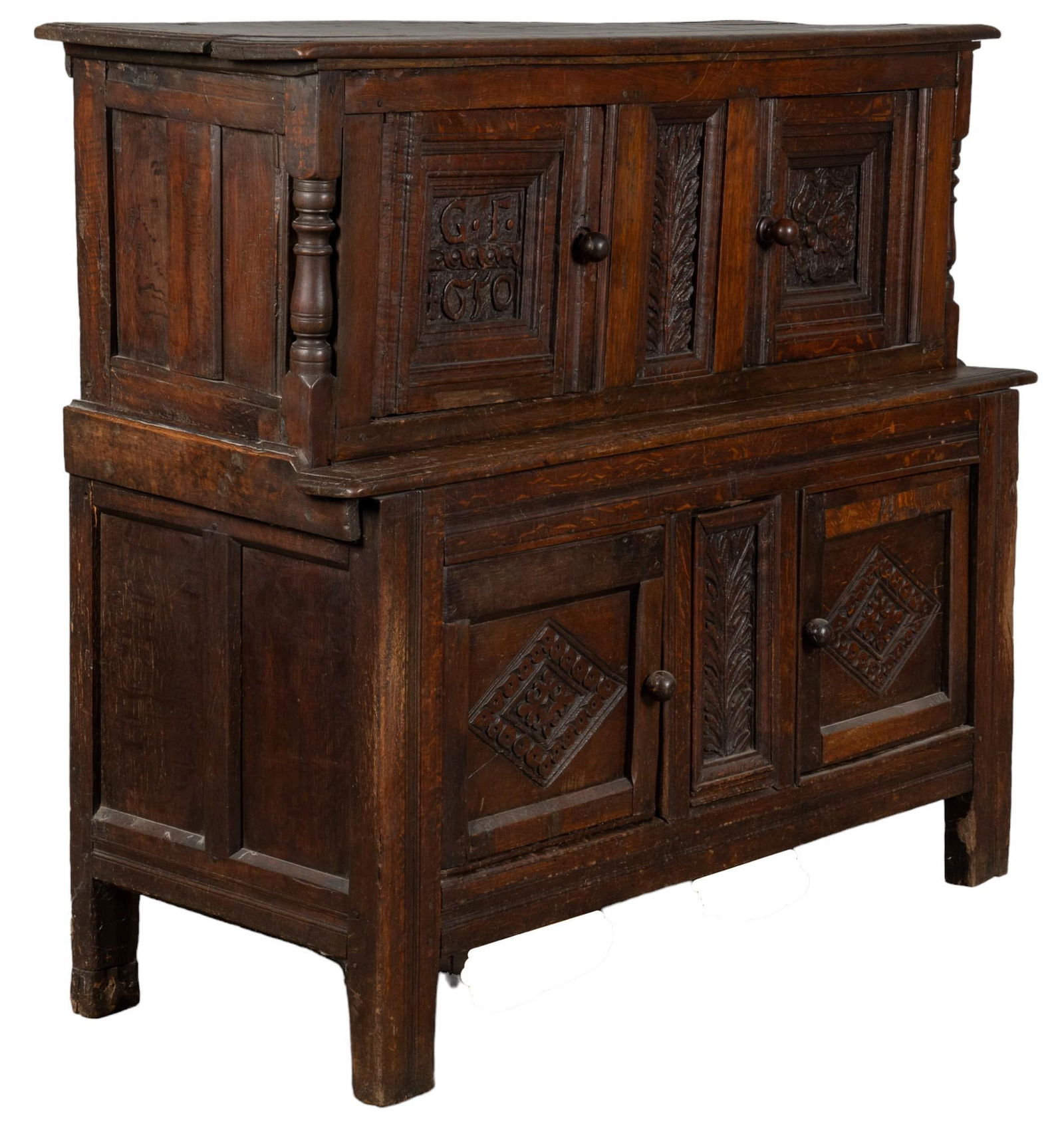 Antique Court Cupboard (1 of 9)