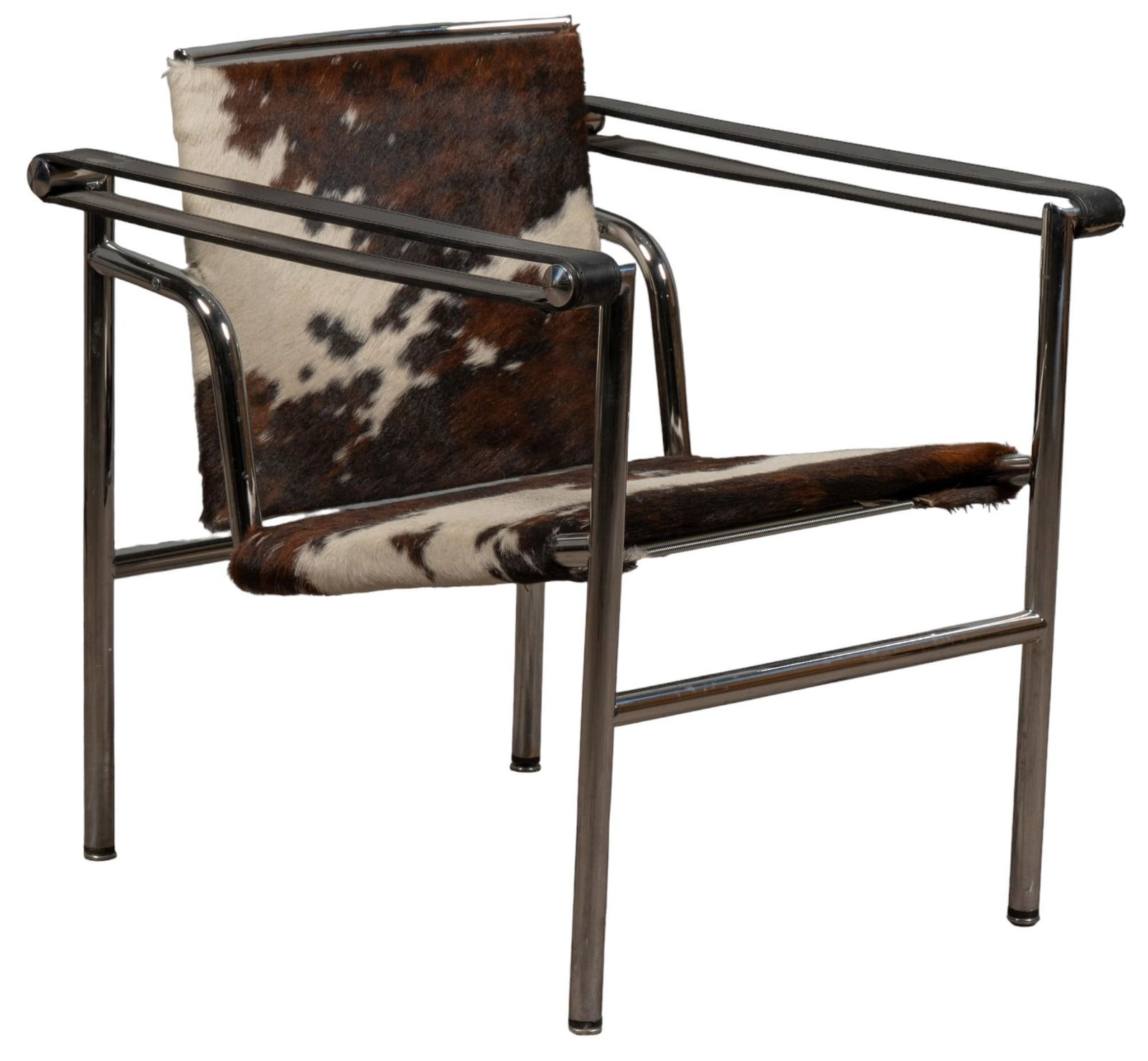 Mid-Century Cowhide Armchair (1 of 7)