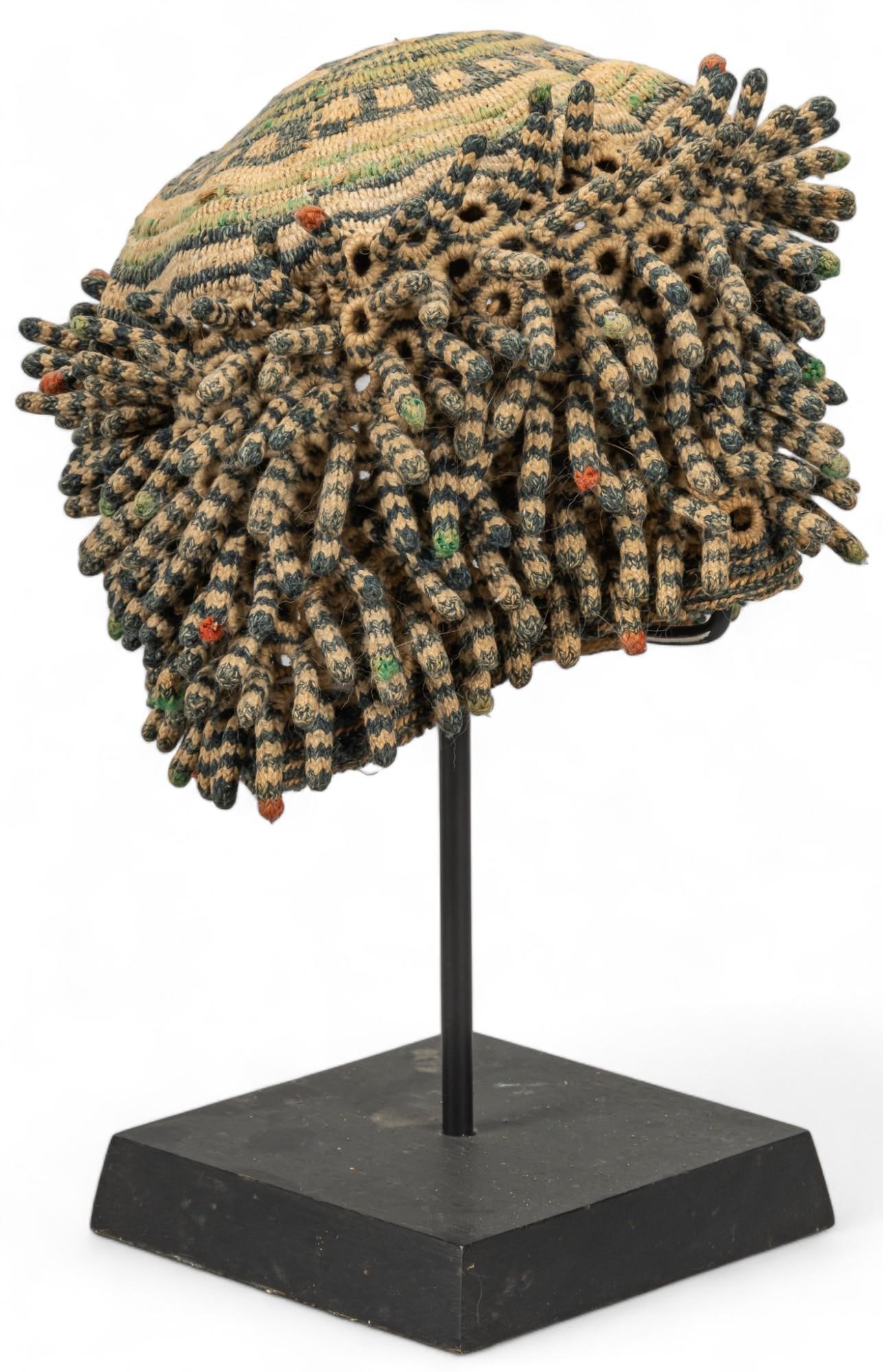 African Man's Hat with Stand (1 of 6)