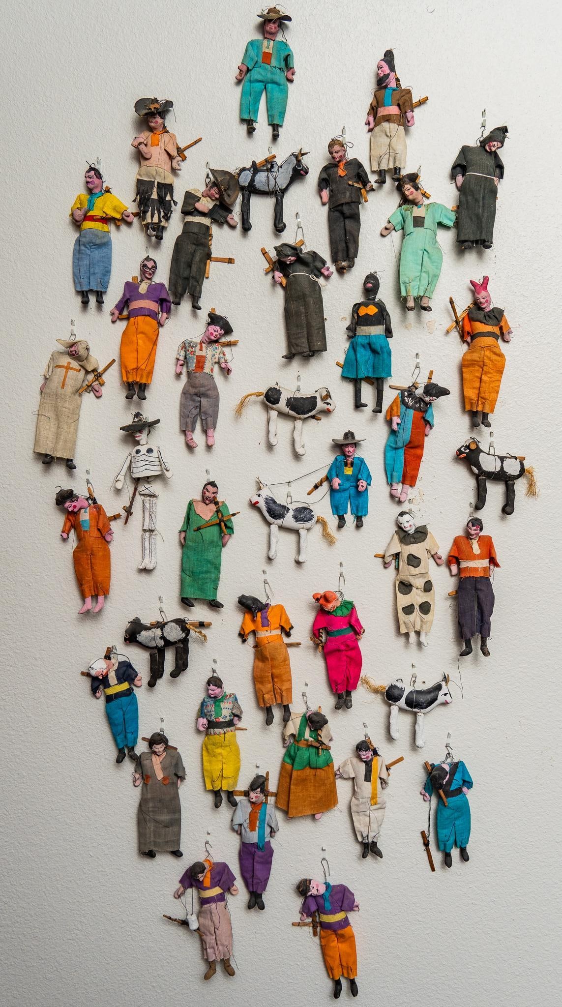 Collection of Miniature Marionette Puppets (1 of 4)
