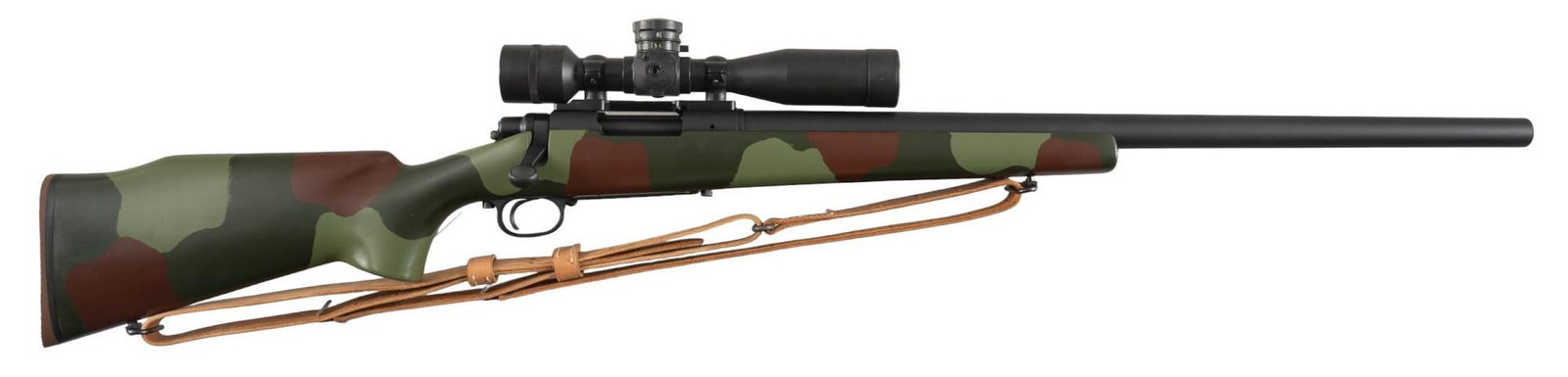 Texas Brigade Armory USMC M40A1 Rebuild 7.62 NATO Rifle w/ USMC Unertl Scope: Serial: RR60372L Manufacturer: Remington Arms Co. - Texas Brigade Armory / Mike R. Lau (Rebuild) Model: 700 (Short Action) / USMC M40A1 (Rebuild) Caliber: 7.62 NATO Barrel length: 25 in. OAL: 44.75 in