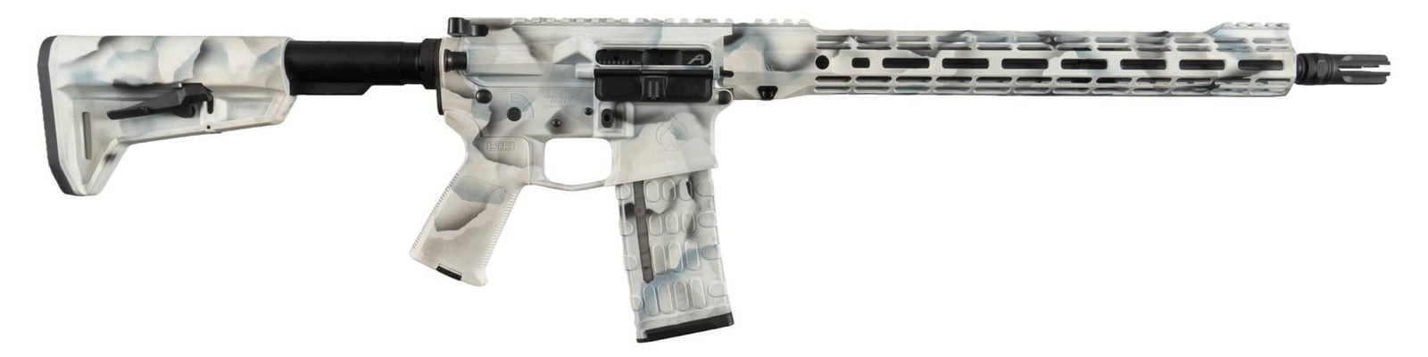 Ballistic Advantage / Resistance Arms DCP3 5.56 NATO Rifle: Serial: BA57560 Manufacturer: Ballistic Advantage / Resistance Arms Model: DCP3 Caliber: 5.56 NATO Barrel length: 16 in. (18 in. w/ flash hider) OAL: 33-36.25 in. Condition: Very Good; light handling