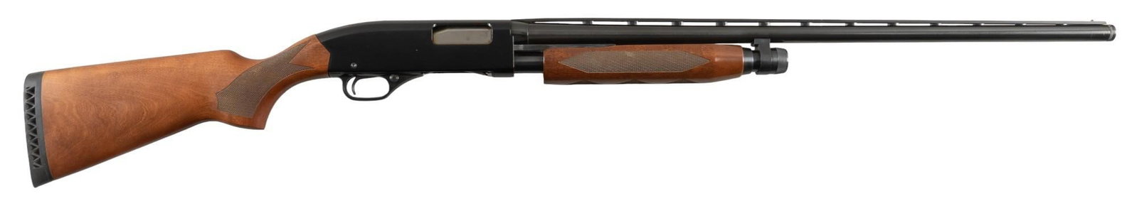 Winchester Model 1300 Ranger 20 Gauge Shotgun: Serial: L2241481 Manufacturer: Winchester Model: 1300 Ranger Caliber: 20 Gauge (screw in mod choke) Barrel length: 28 in. (3 in. chamber) OAL: 49 in. Condition: Very Good; wood stock & pump grip h