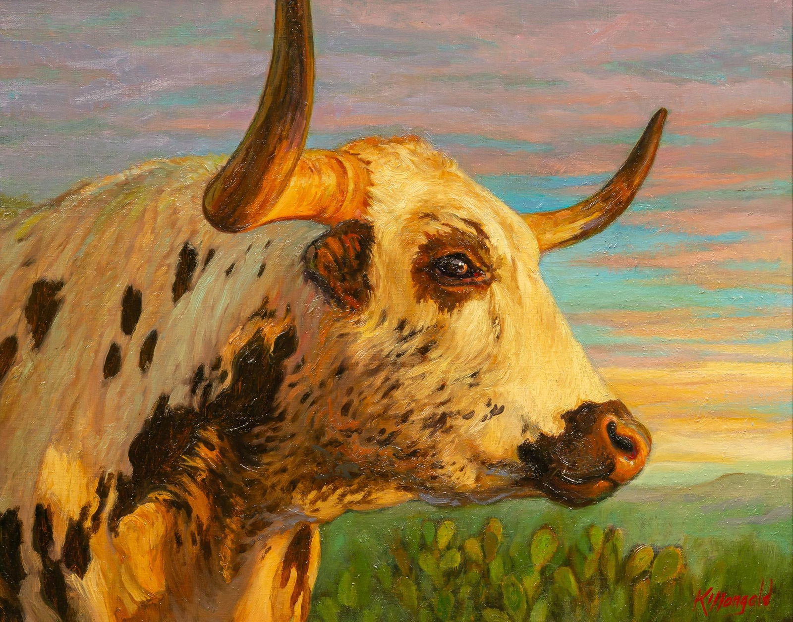 Karen Mangold, Longhorn (1 of 5)