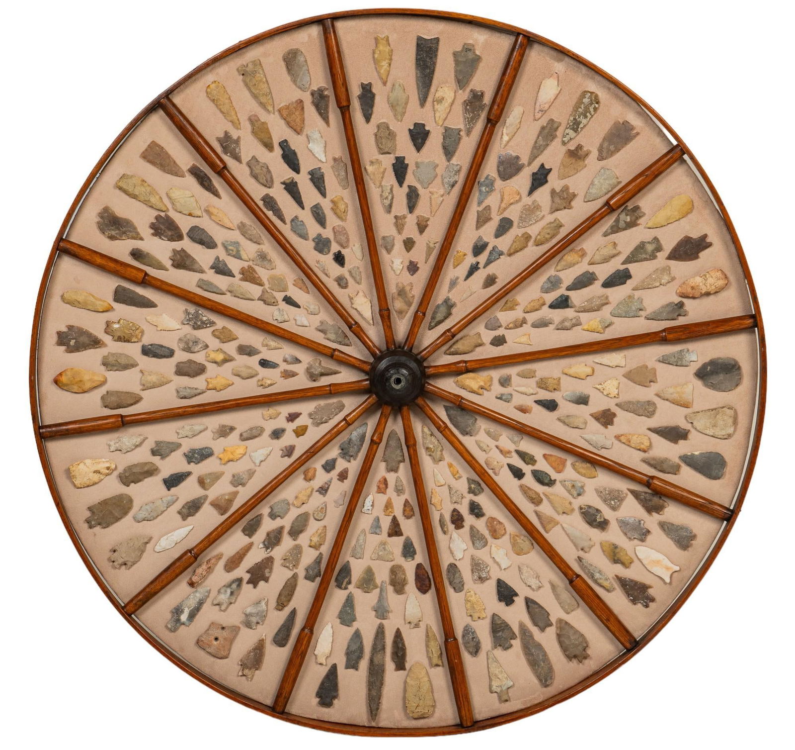 Wagon Wheel Frame of Projectile Points (1 of 7)