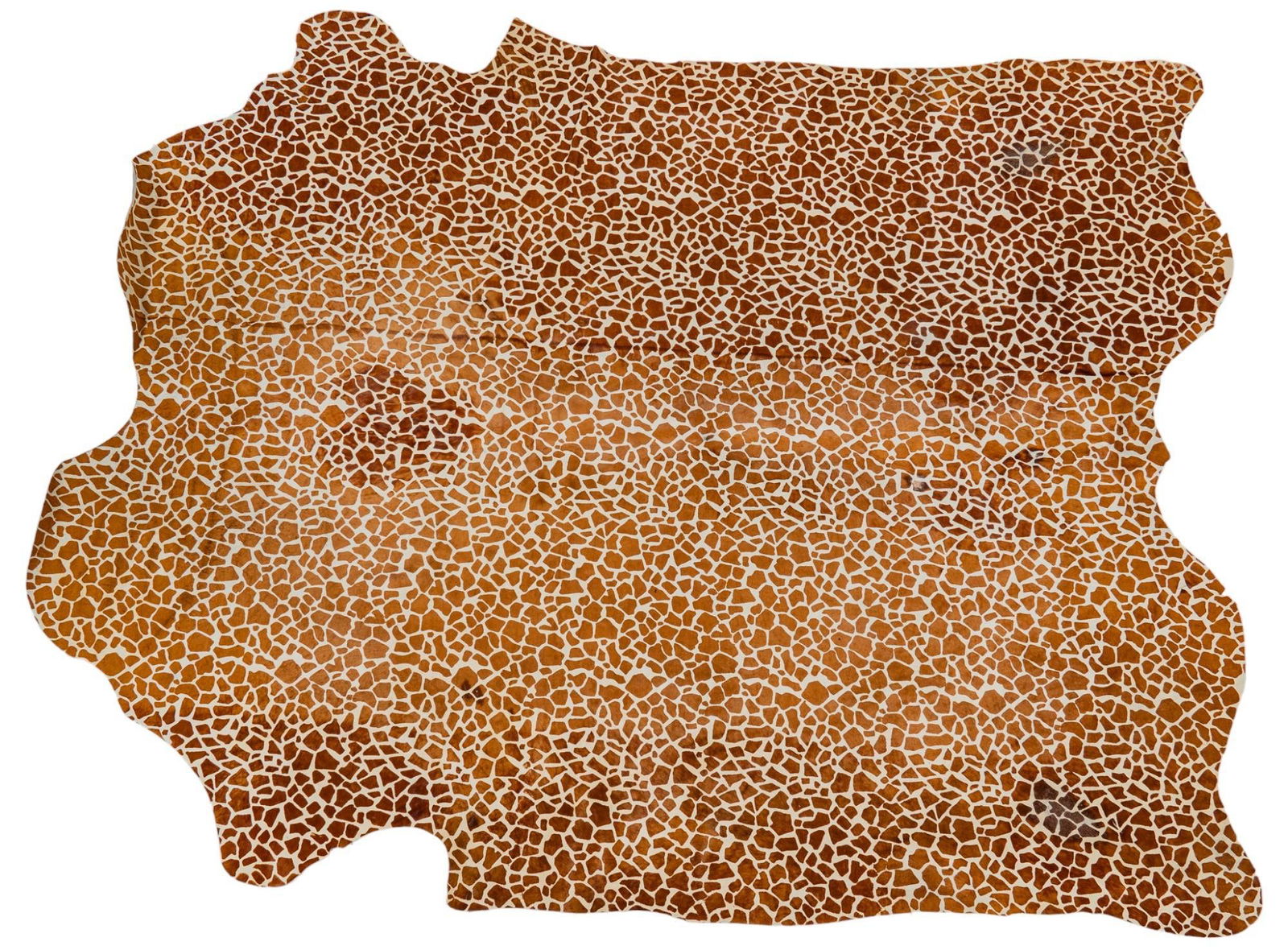 Giraffe Print Cowhide Rug (1 of 5)