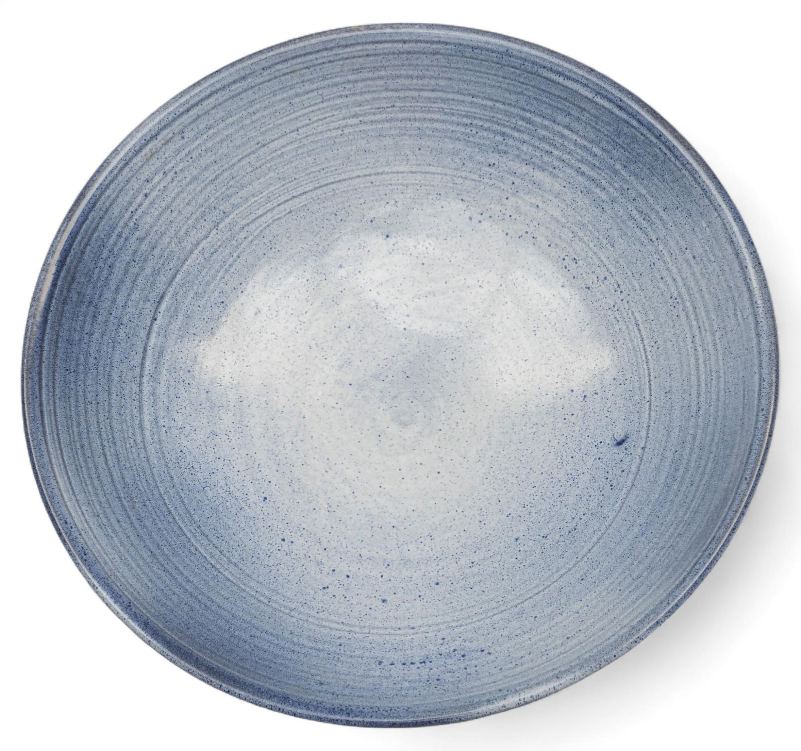 Harding Black, Blue Speckle Glaze Bowl, 1980 (1 of 6)