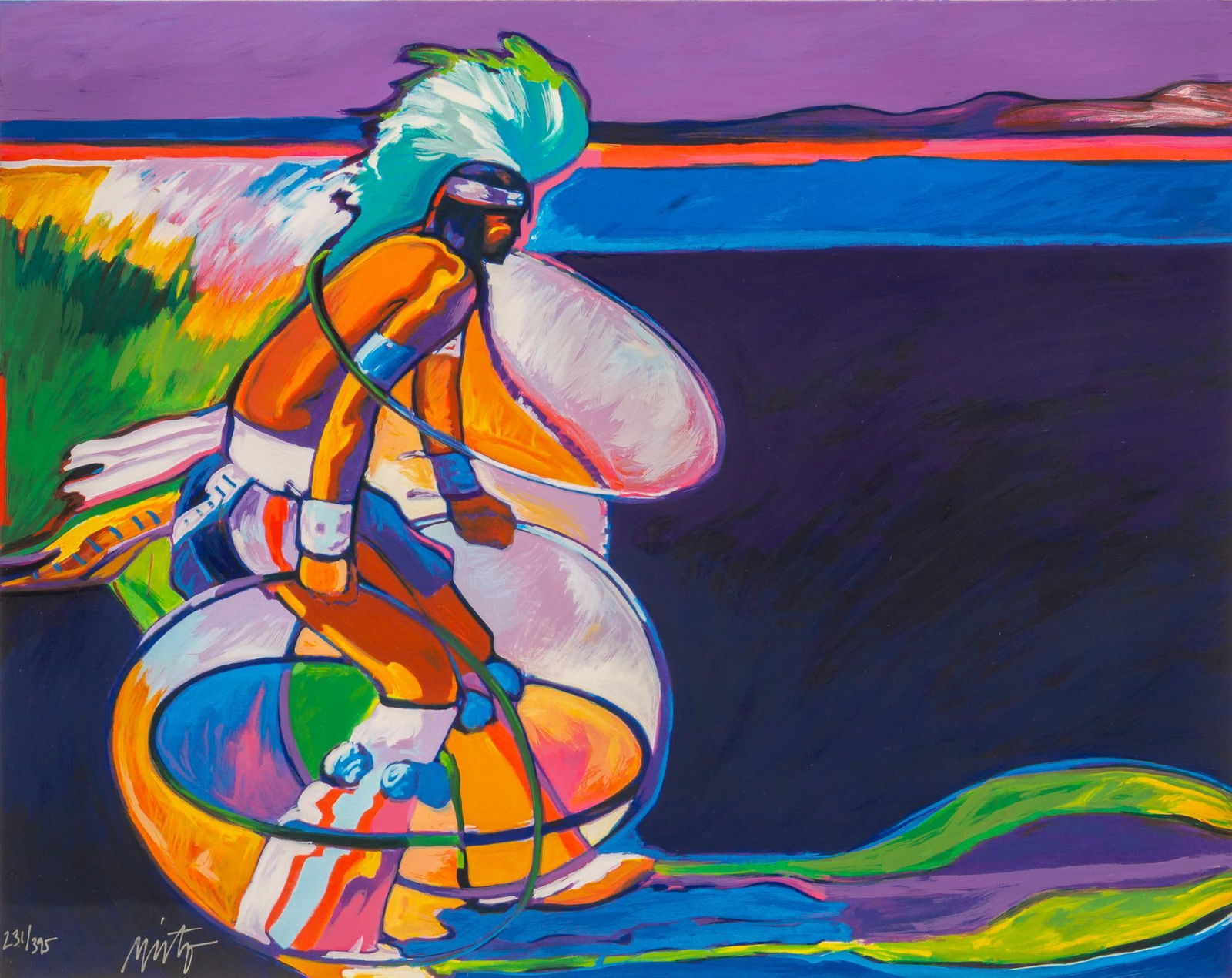 John Nieto, "Hoop Dancer" Serigraph (1 of 4)