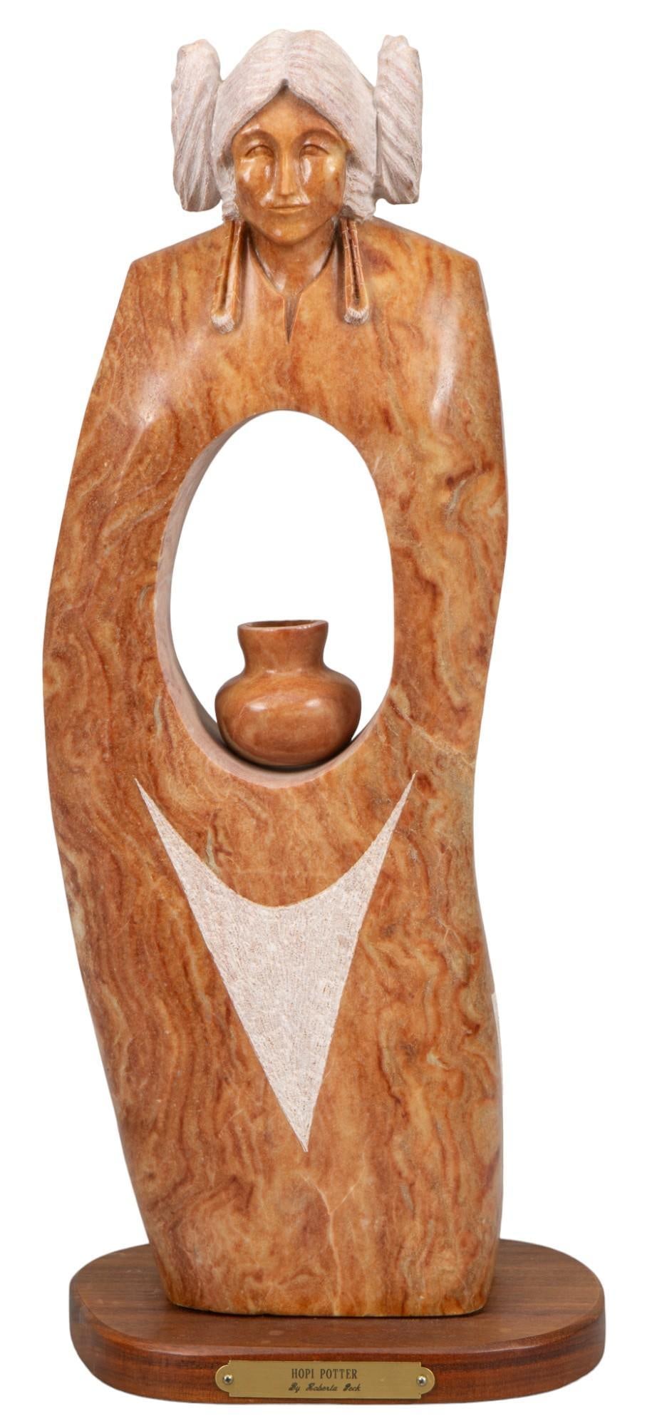 Leslie Pablo, "Hopi Potter", 1991 (1 of 8)