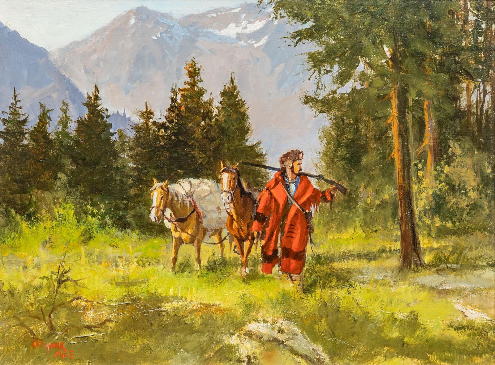 Mark Ogle, "High and Free", 1985 (1 of 6)