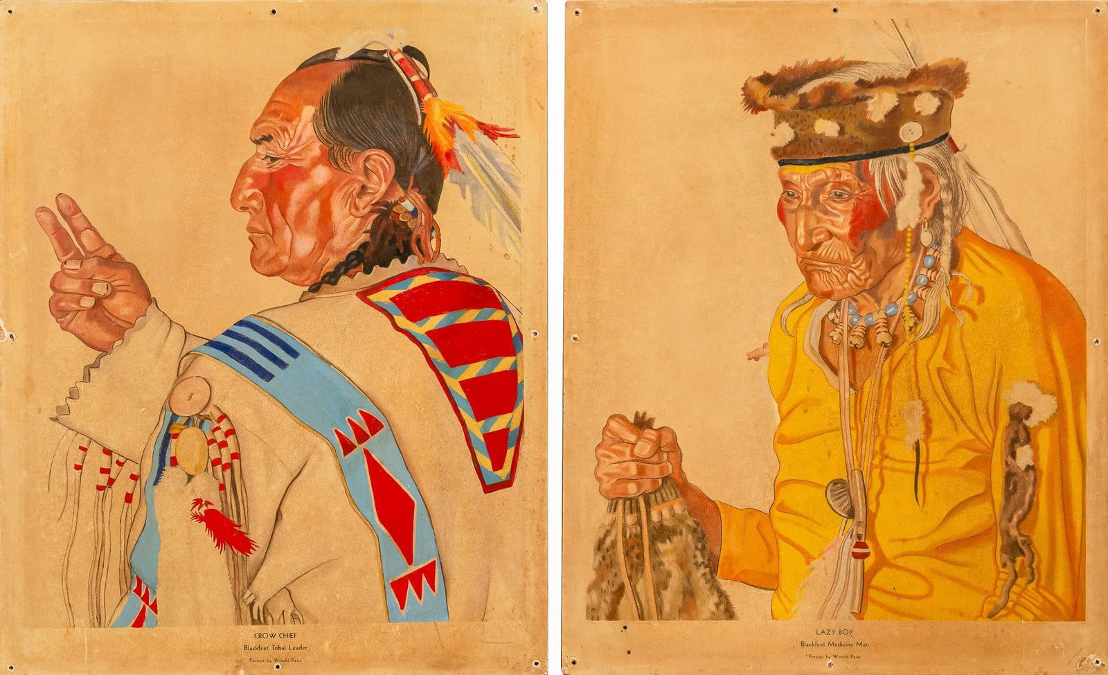 (2) Vintage Santa Fe Railroad Station Advertisements (1 of 4)