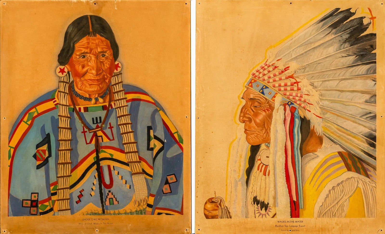 (2) Vintage Santa Fe Railroad Station Advertisements (1 of 4)