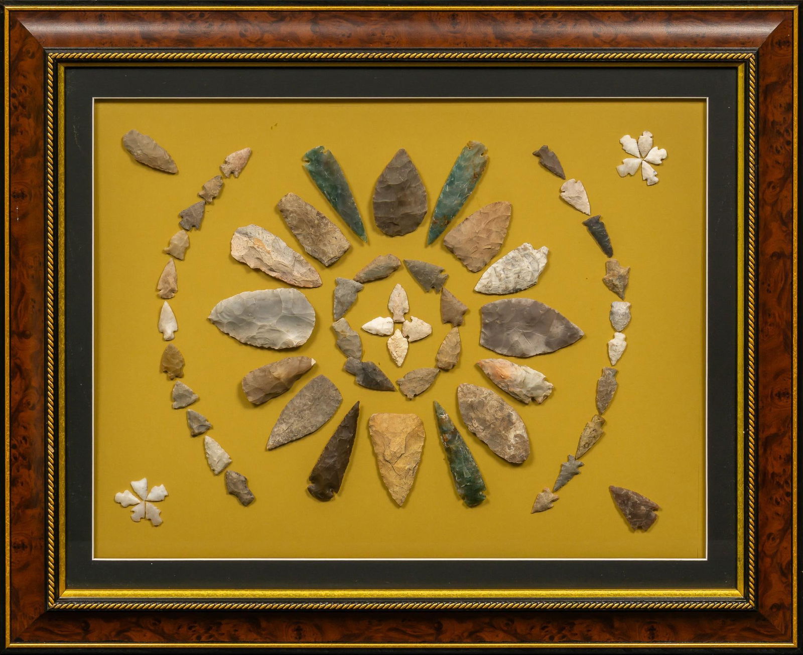 Framed Projectile Points (1 of 3)