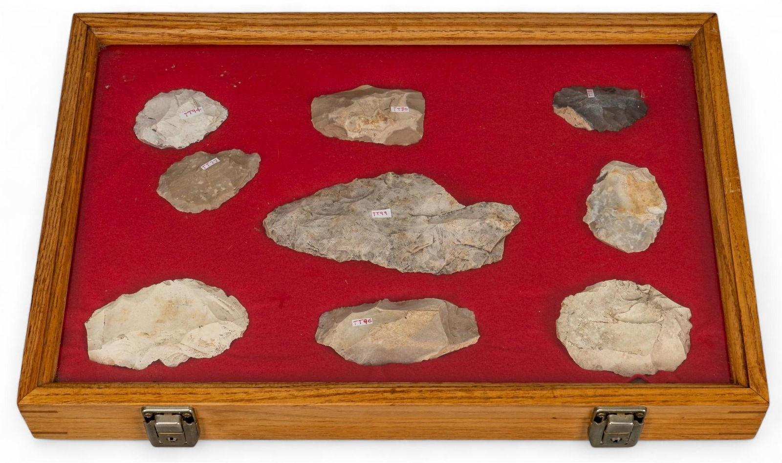 Collection of Framed Projectile Points (1 of 6)