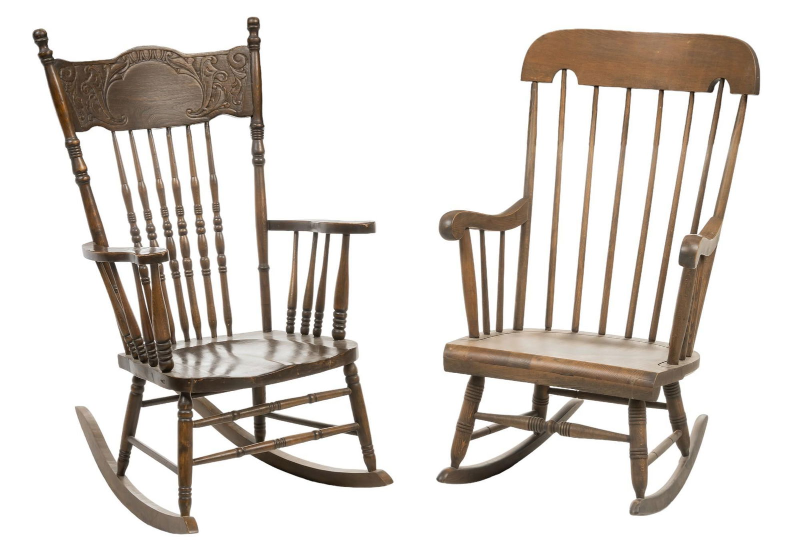 (2) Vintage Rocking Chairs (1 of 9)