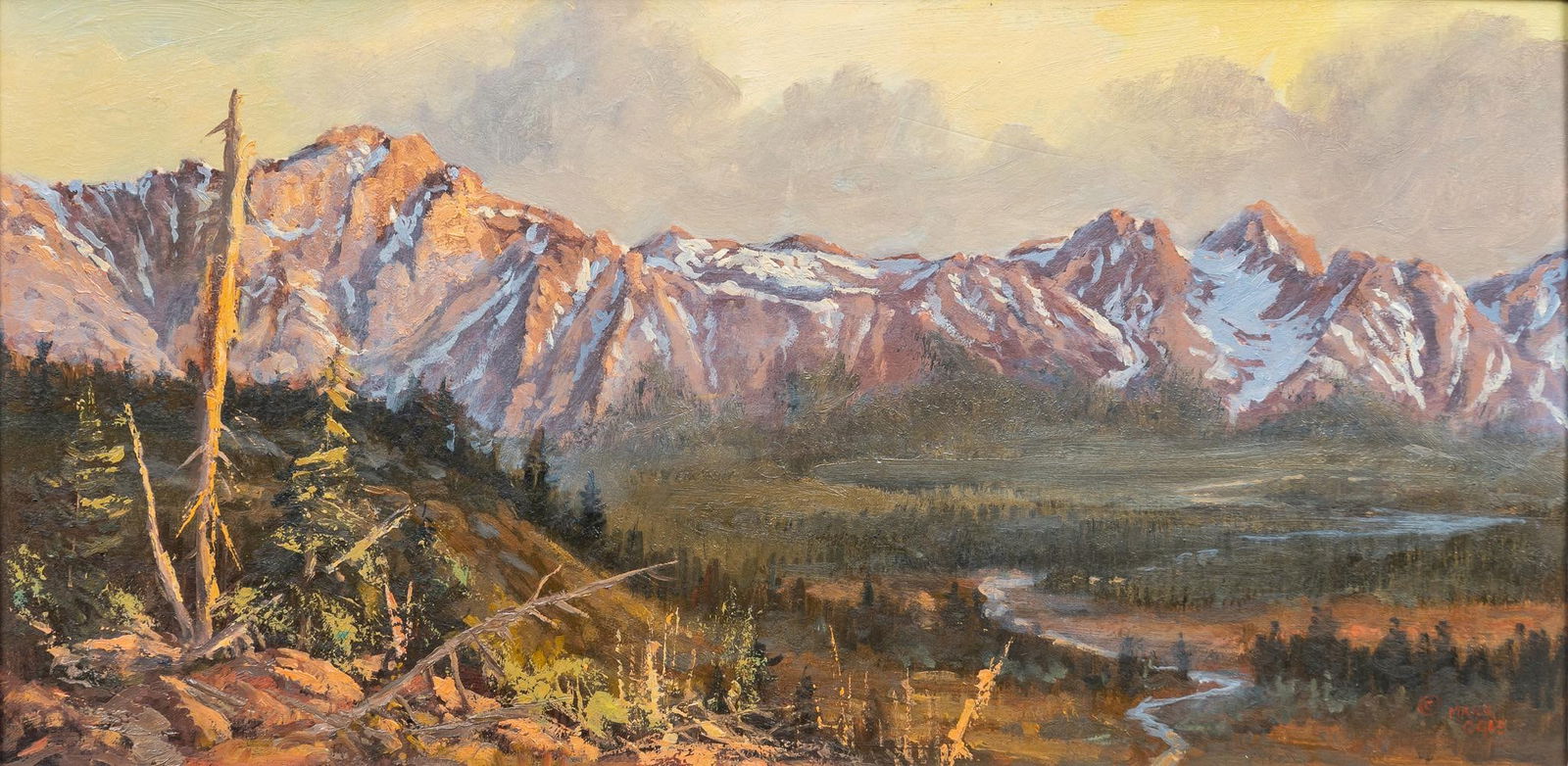 Mark Ogle, Mountainside Scene, 1983 (1 of 6)