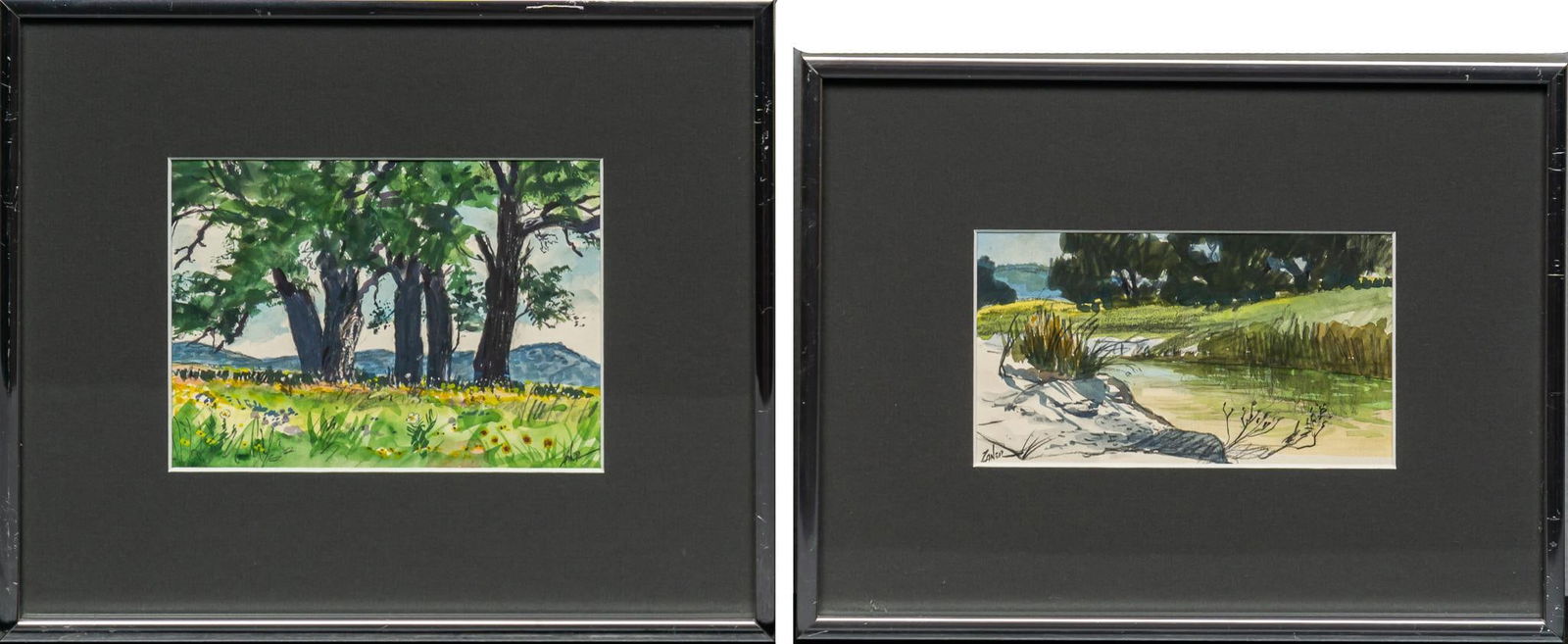 Bill Zaner, (2) Landscapes (1 of 6)