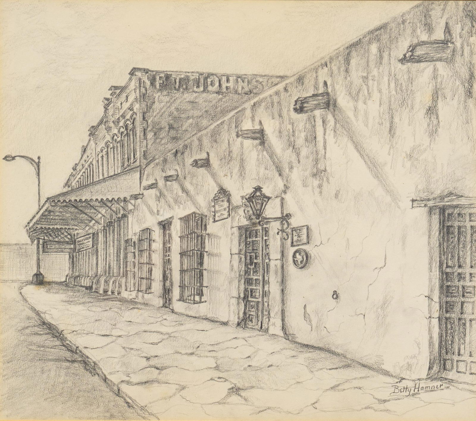 Betty Hamner, "Adios, Ft. Johnson" (1 of 5)