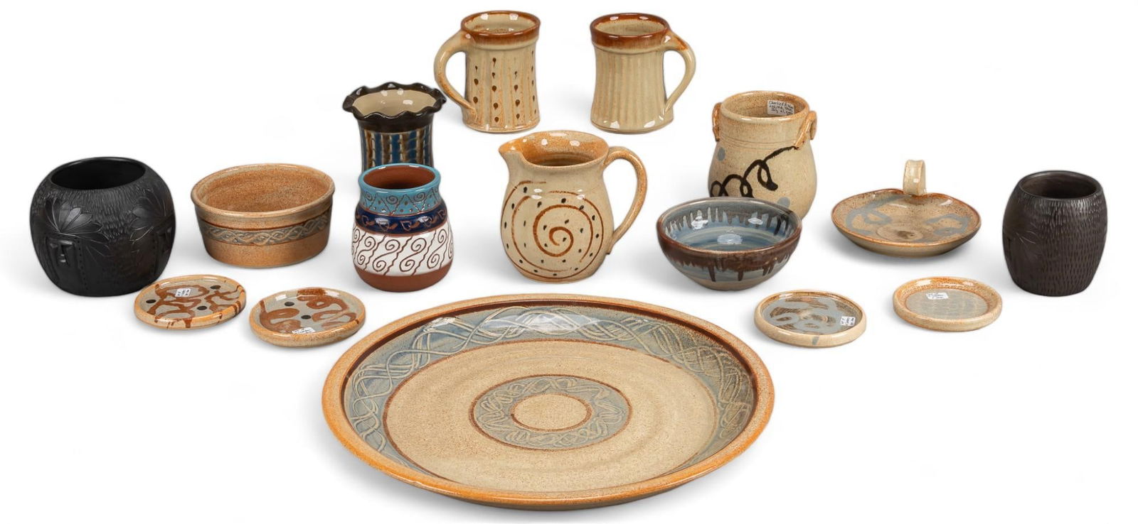 (16) Pieces of Lulling Icehouse (Texas) Pottery (1 of 20)