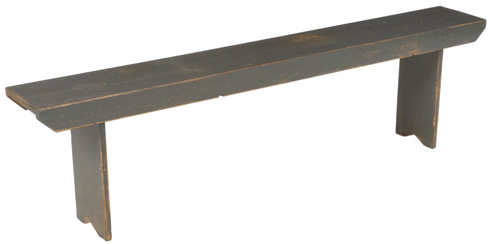 Rustic Painted Bench (1 of 5)