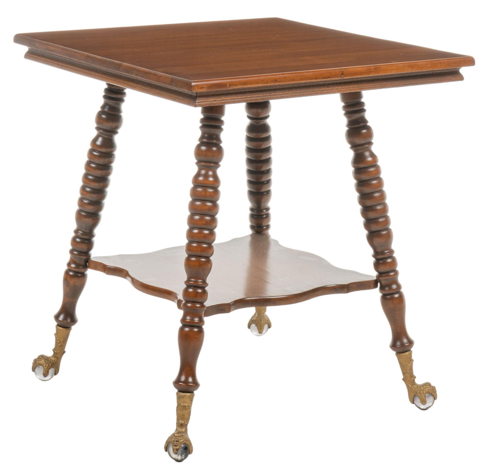 Carved Wooden Side Table (1 of 7)