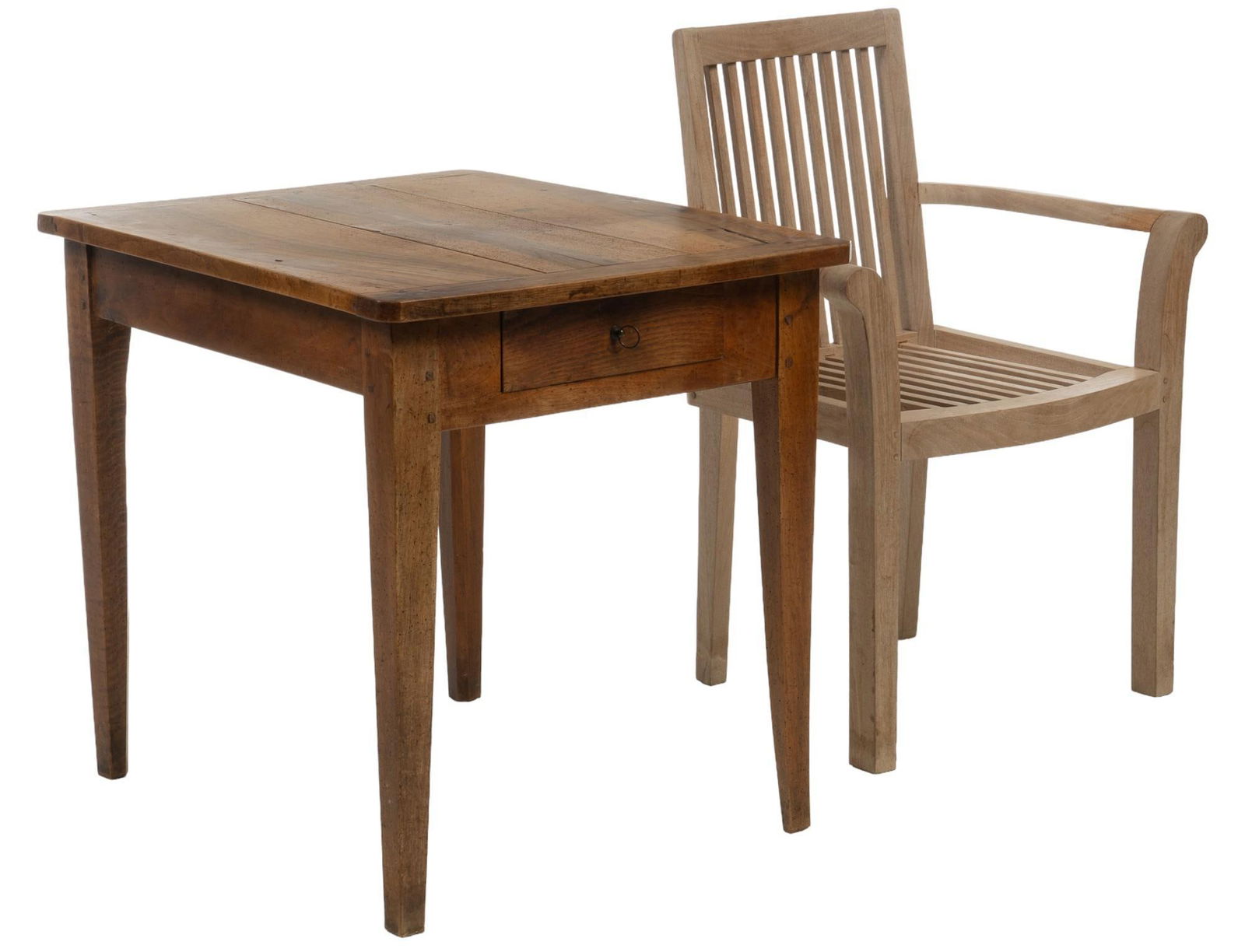 (2) Pieces of Rustic Wood Furniture (1 of 8)