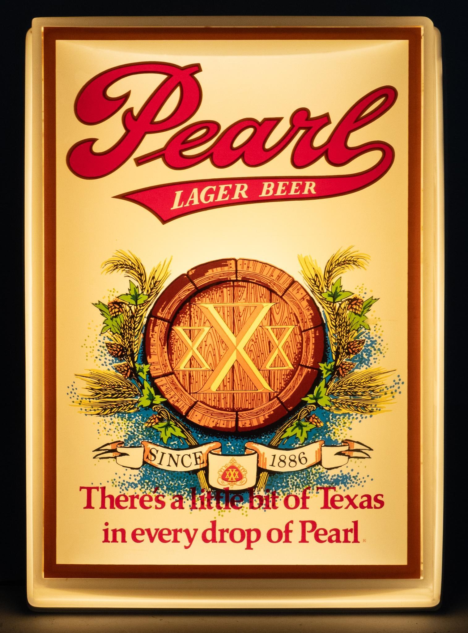 Pearl Beer Light Up Advertising Box (1 of 8)