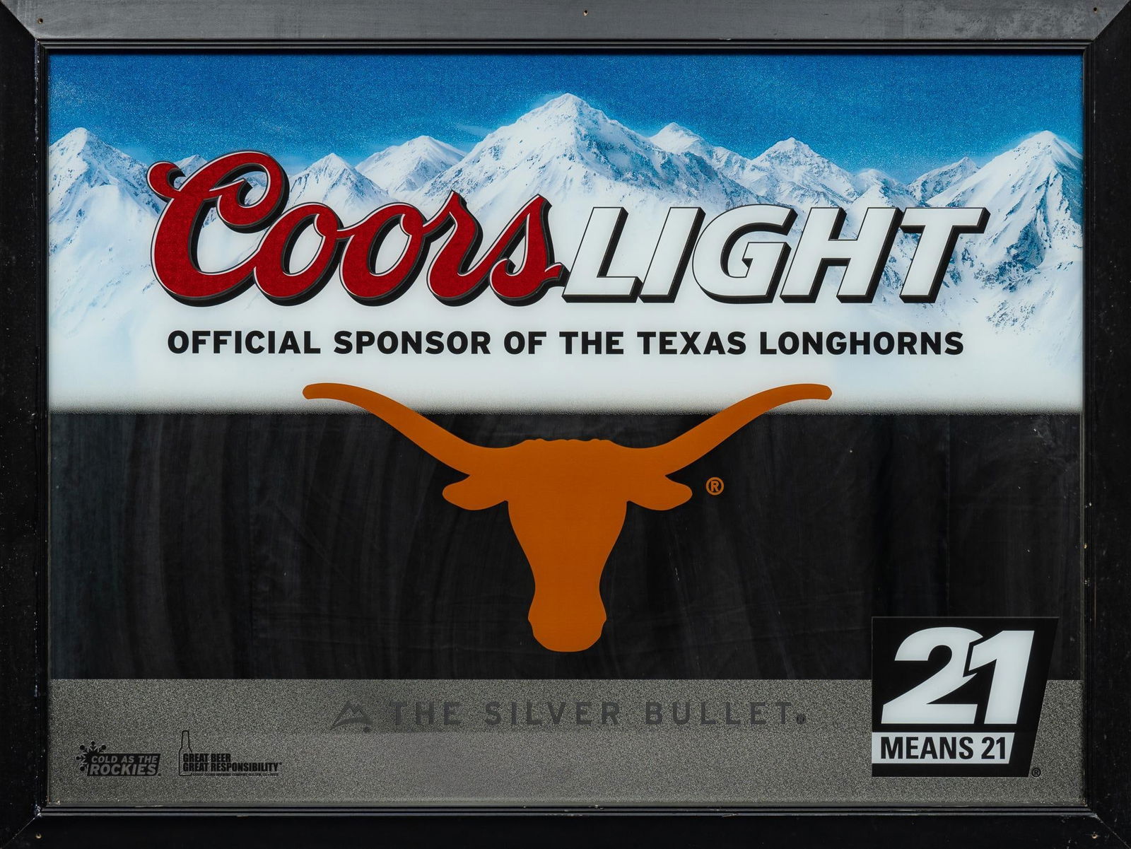Coors Light UT Sign (1 of 5)