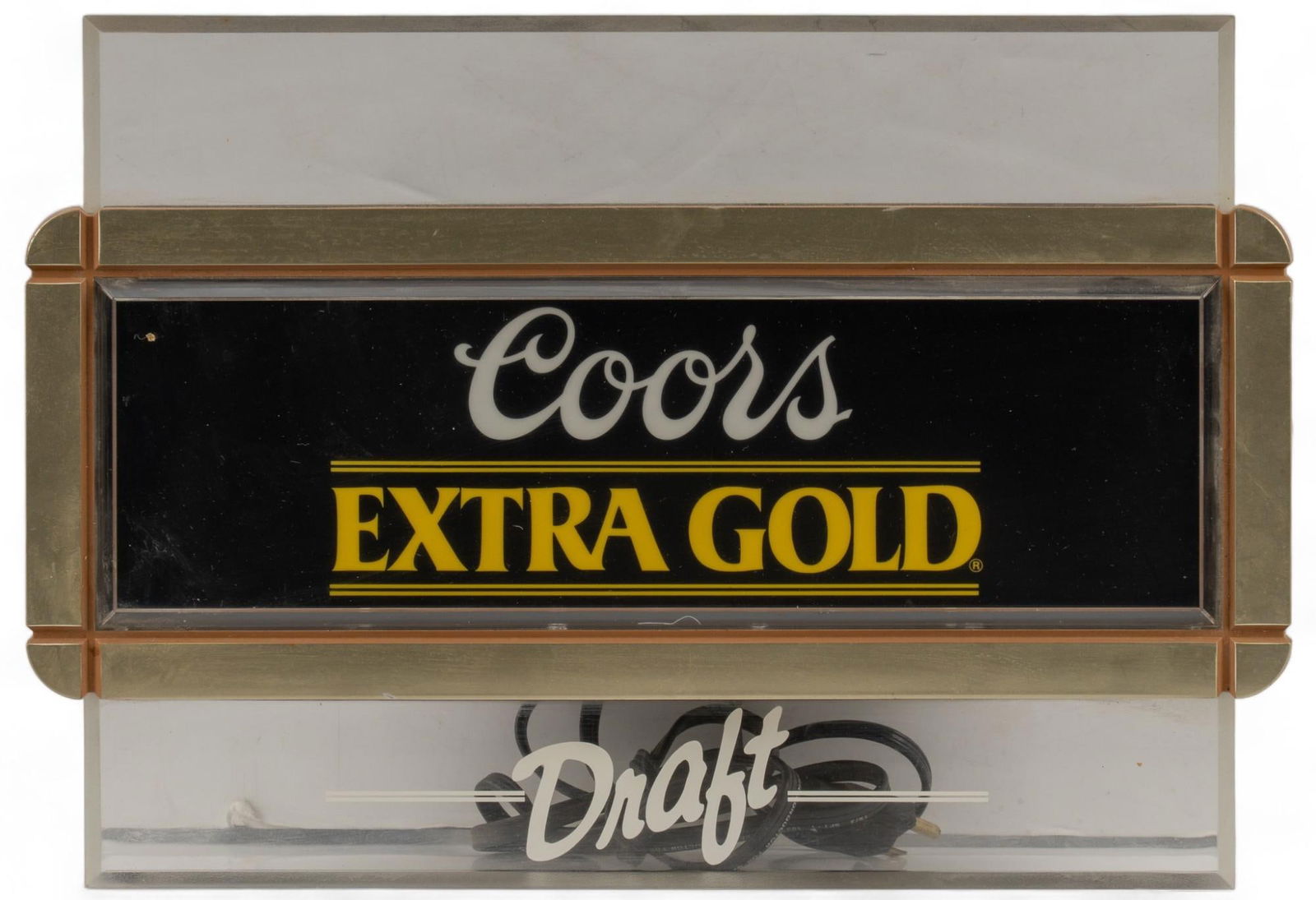 Coors Beer Extra Gold Sign (1 of 6)