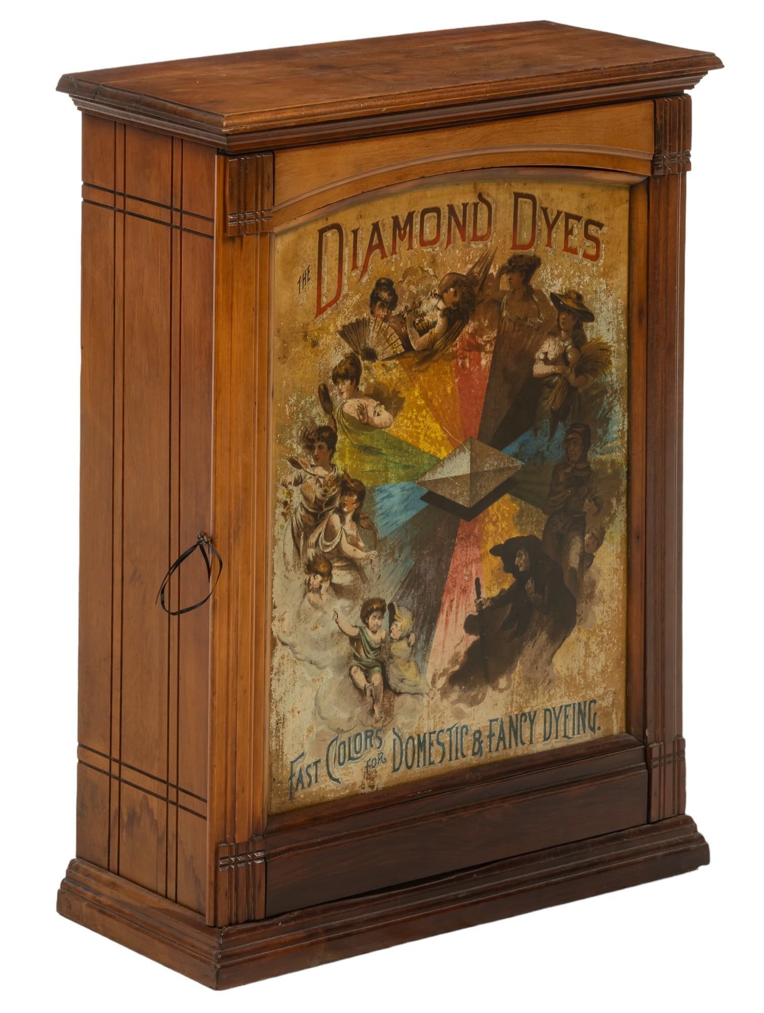 Vintage Diamond Dyes Display Cabinet (1 of 8)