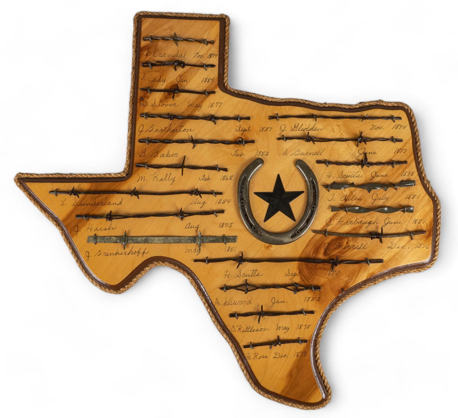 Early Texas Barbed Wire Display (1 of 7)