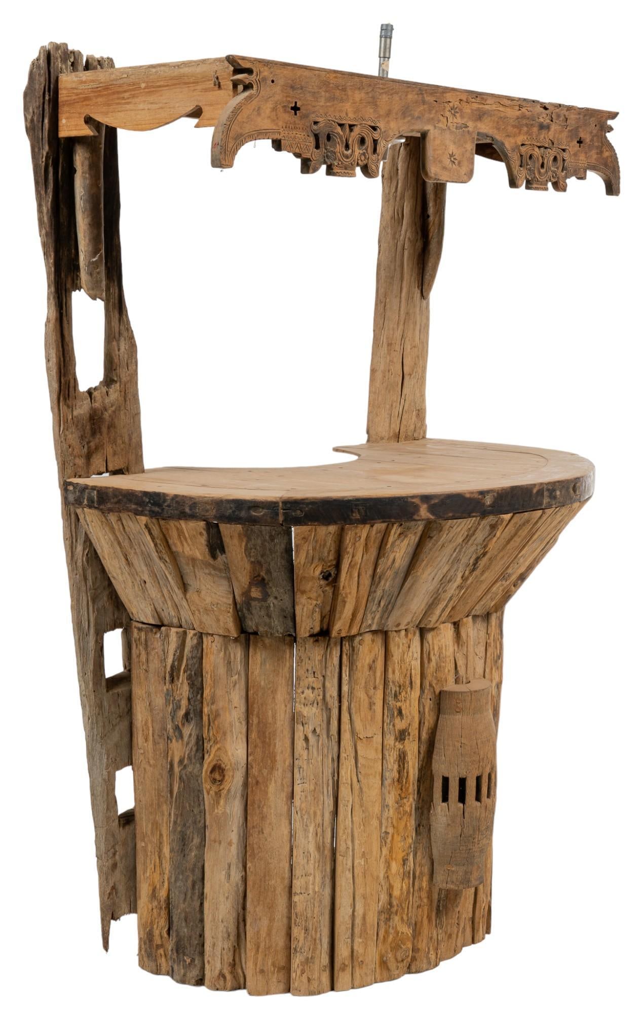 Rustic Wooden Bar (1 of 10)