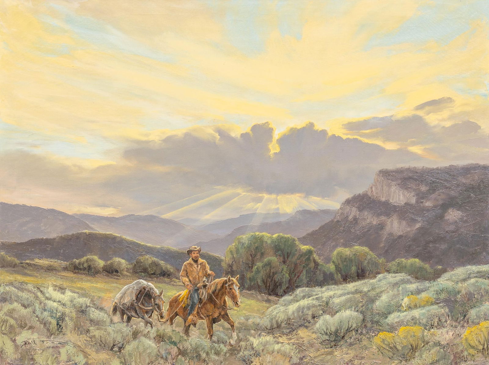 Bill Freeman, "The Lonely Wanderer" (1 of 8)